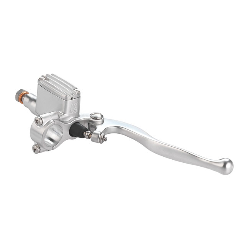 KUSTOM TECH, CLASSIC BRAKE HANDLEBAR MASTER CYLINDER. 12MM SATIN FINIS 532419