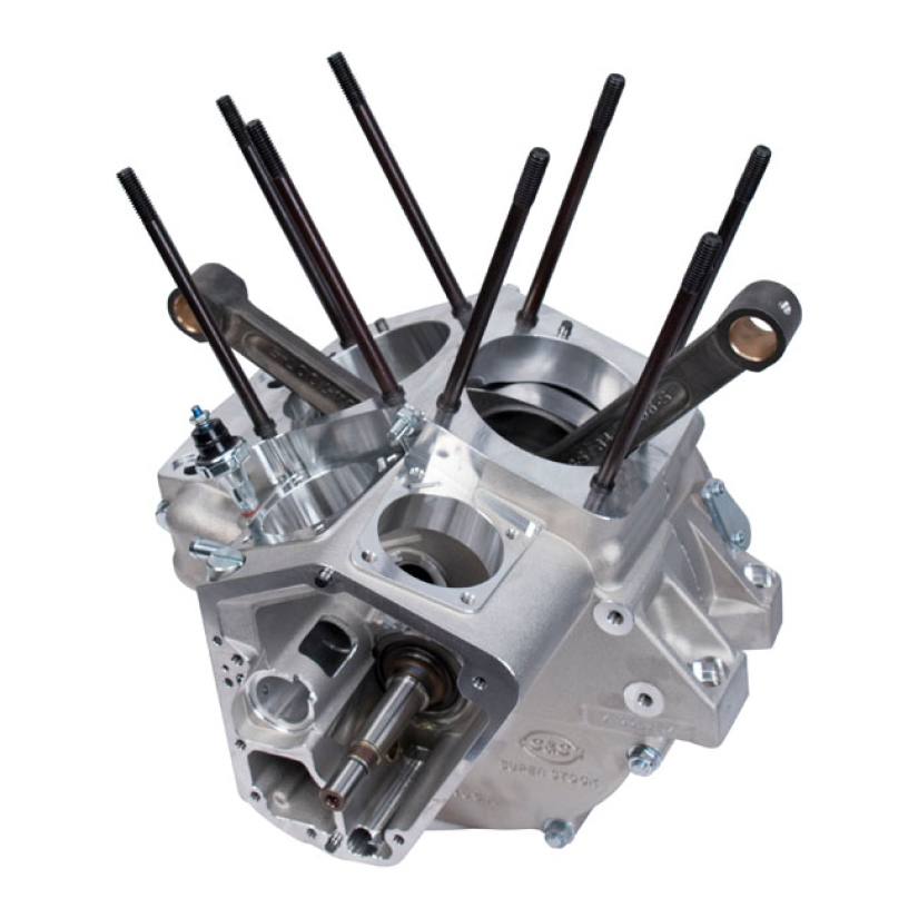 S&S, 84-91 B.T. 1340CC SHORT BLOCK ASSEMBLY. NATURAL 532612