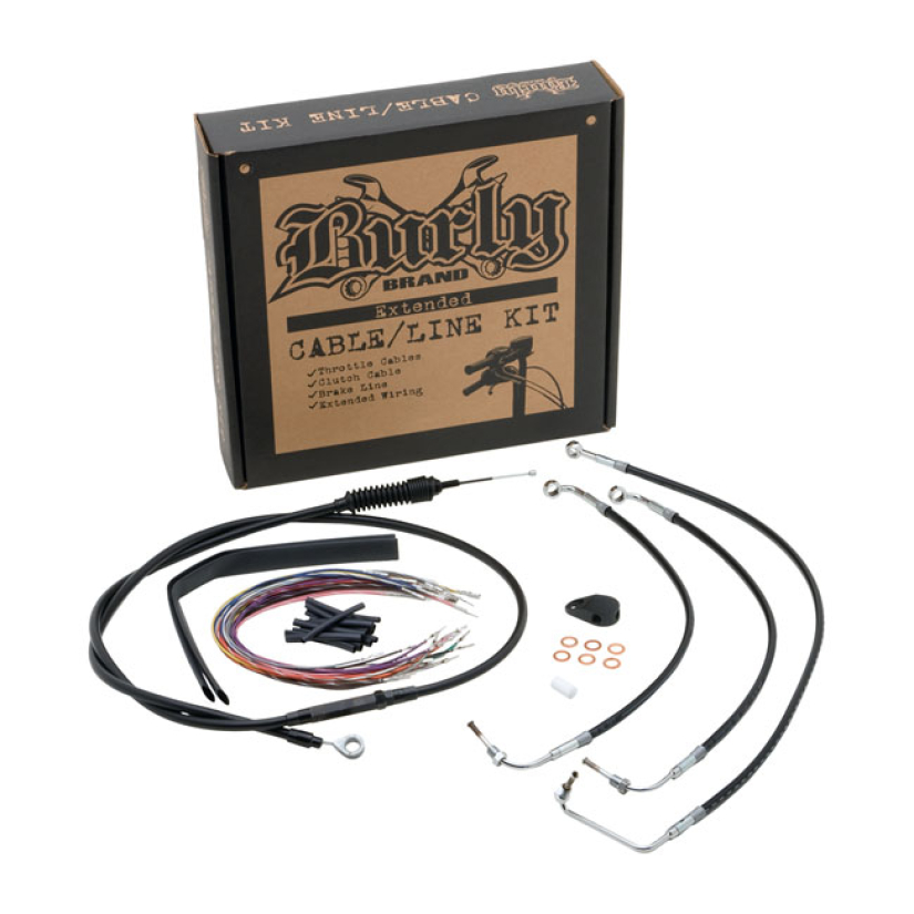 BLACK 15" BAGGER BAR CABLE/LINE KIT 533048