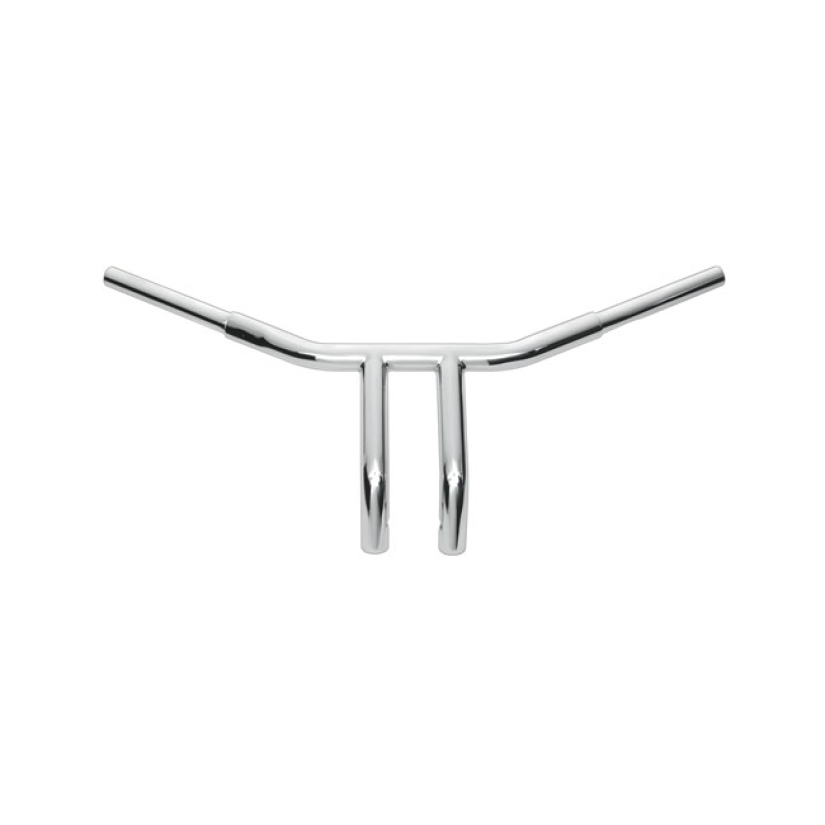 WILD1, CHUBBY LOW-PROFILE PULLBACK DRAG BAR 1-1/4". CHROME 534003