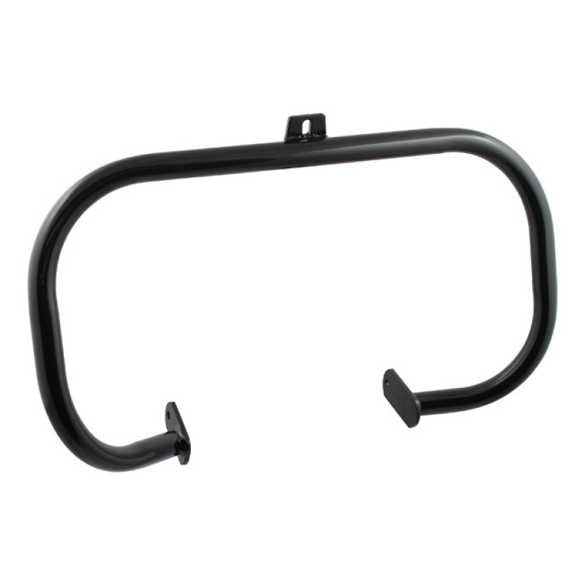 FRONT ENGINE GUARD GLOSS BLACK. STEEL CRASH BAR MANUFACTURED FROM STOC 535032