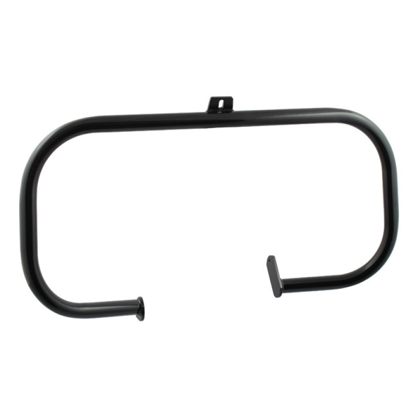 FRONT ENGINE GUARD, BLACK GLOSS BLACK. STEEL CRASH BAR MANUFACTURED FR 535033