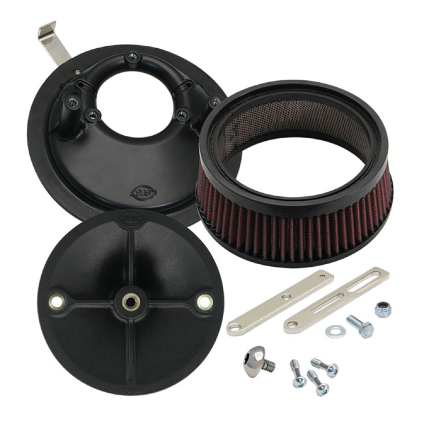 S&S STEALTH, AIR CLEANER KIT WITHOUT COVER 536075