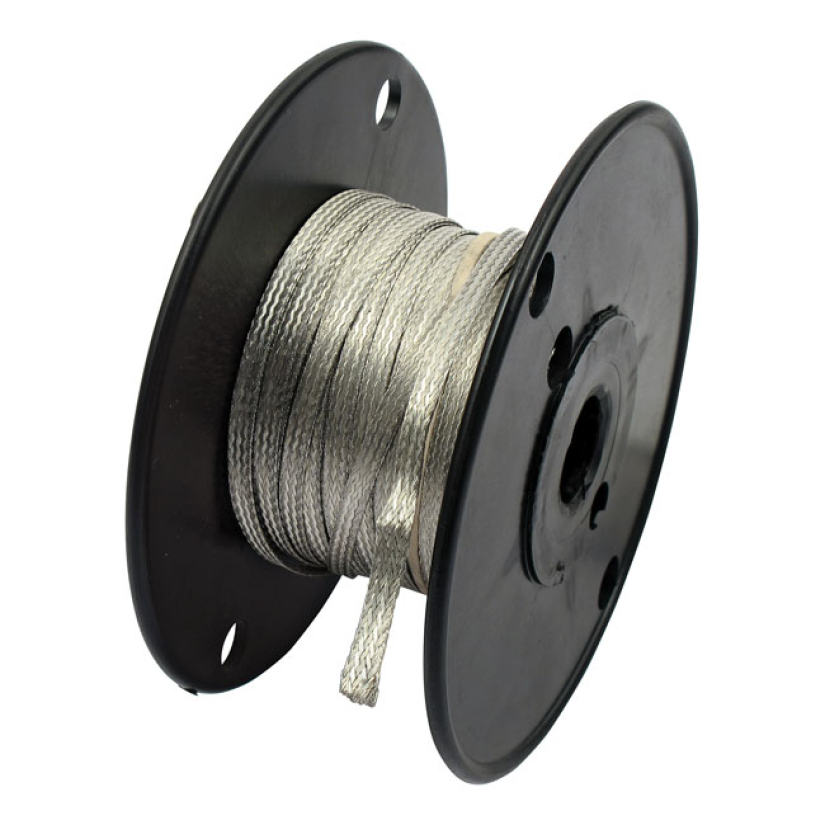 CUSTOM DYNAMICS, 3/16" STAINLESS WIRE LOOM. 100FT. (30.48M) PROTECTIVE 536218