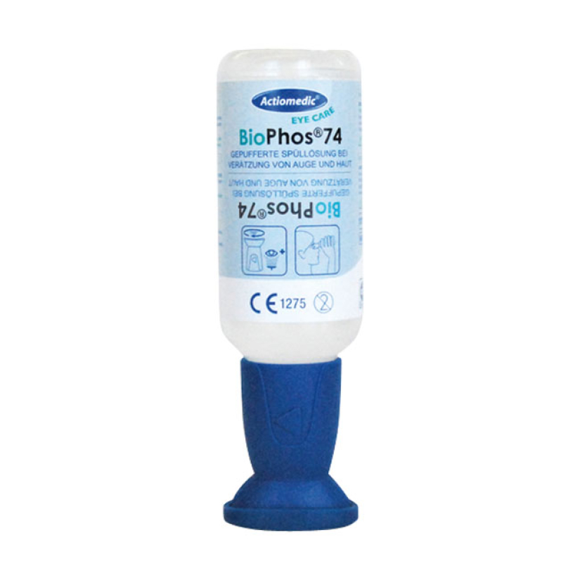 GM, 250CC EYE WASH. CHEMICALS - BIOPHOSR74 250CC BOTTLE. USED TO RINSE 536539