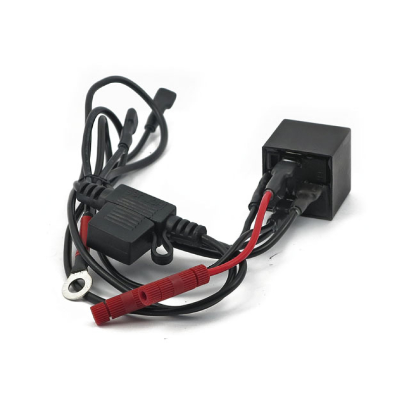 UNIVERSAL FUSE/RELAY WIRING HARNESS WITH 25A FUSE WITH WEATHERPROOF HO 536613