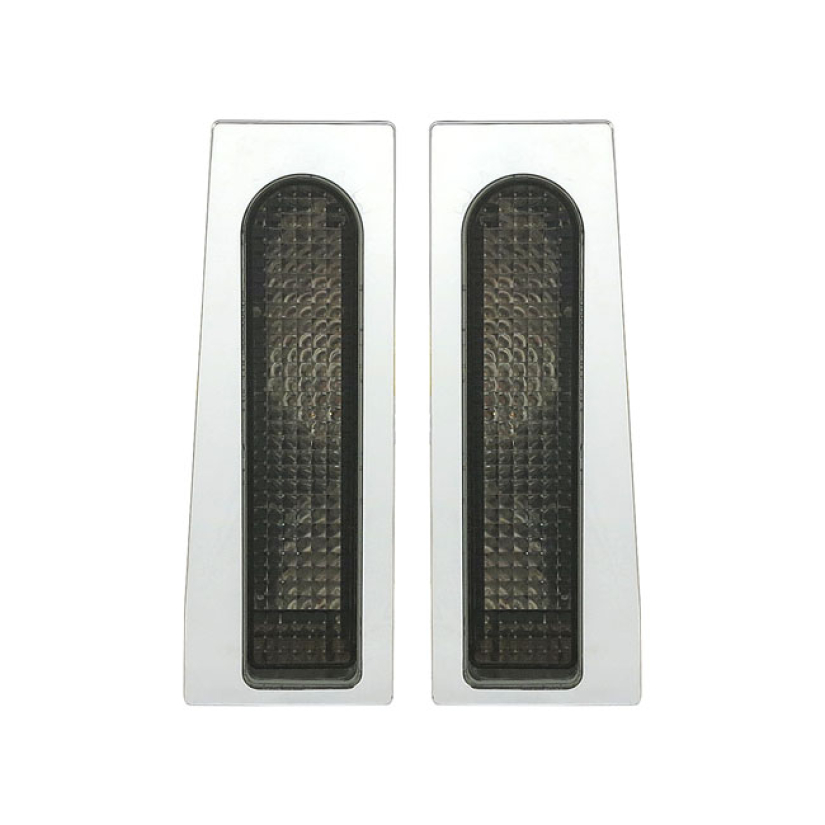 CUSTOM DYNAMICS, SADDLEBAG FILLER PANEL SET. SMOKE LENSES 536927