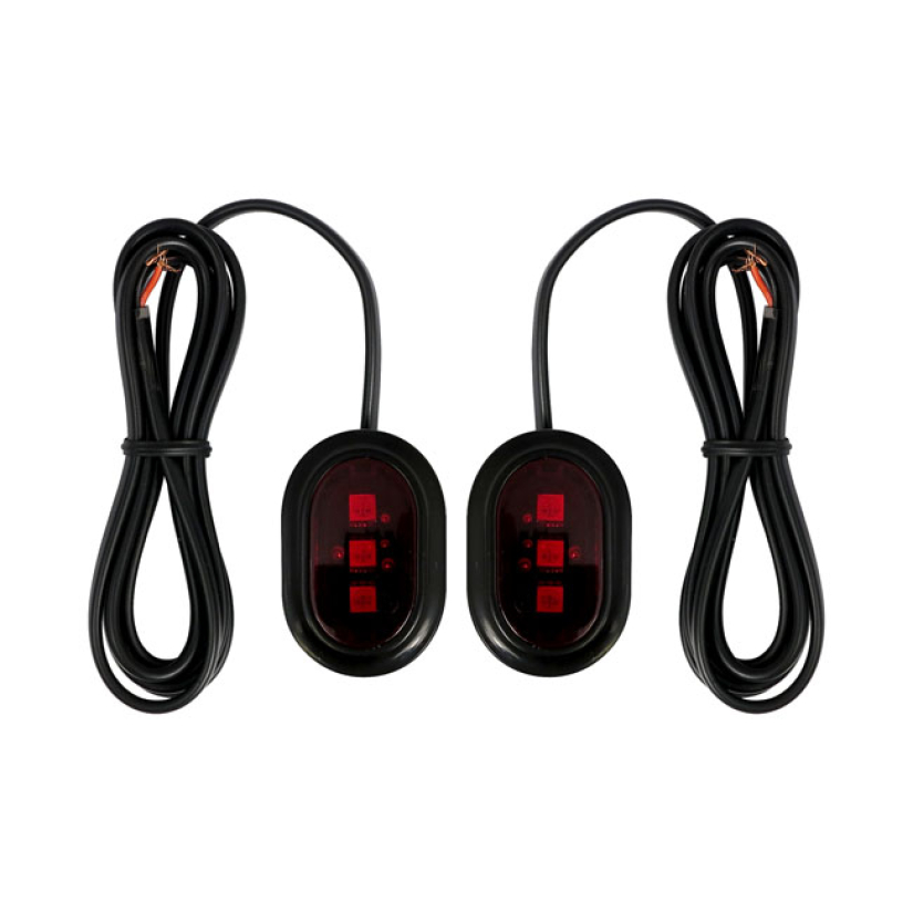 CUSTOM DYNAMICS, ANTENNA REPLACING LIGHT SET. BLACK 536932