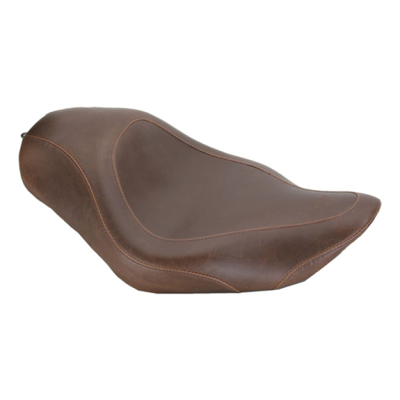 MUSTANG, WIDE TRIPPER SOLO SEAT DISTRESSED BROWN. 12" WIDE. STANDARD S 537042