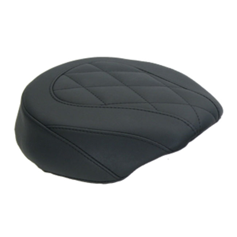 MUSTANG, WIDE TRIPPER PASSENGER SEAT BLACK. 8.5" WIDE. DIAMOND STYLE S 537047