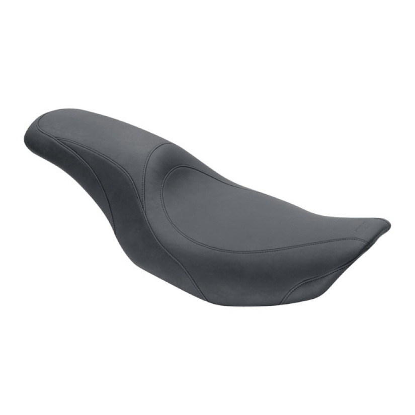 MUSTANG, TRIPPER FASTBACK 2-UP ONE-PIECE SEAT BLACK. FRONT 12" WIDE & 537074