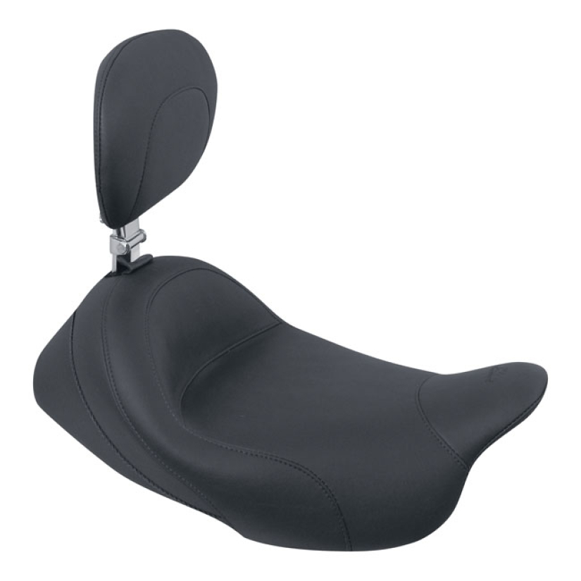 MUSTANG SOLO SEAT W/DRIVER BACKREST 537075