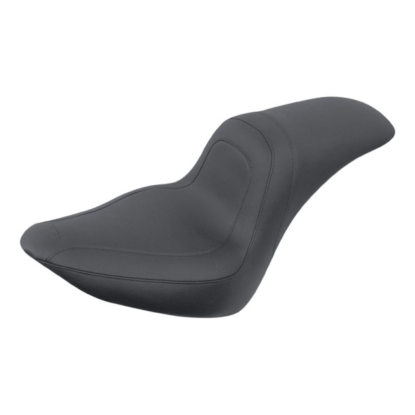 MUSTANG, TRIPPER FASTBACK 2-UP ONE-PIECE SEAT BLACK. FRONT 12" WIDE & 537128