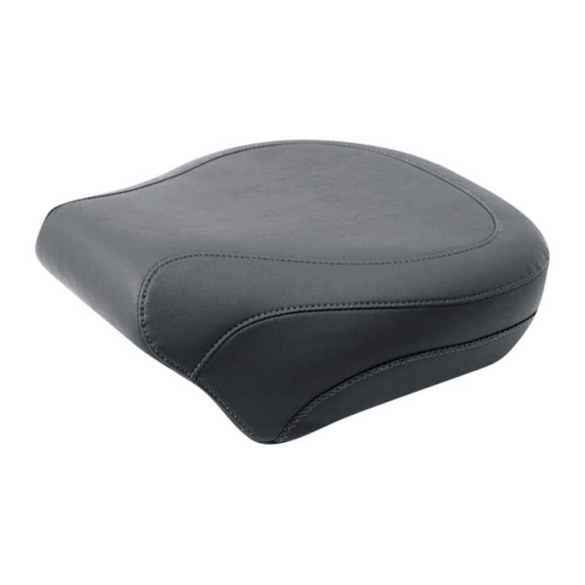 MUSTANG, TOURING WIDE PASSENGER SEAT BLACK PLAIN. 14" WIDE. 06-10 FXST 537133