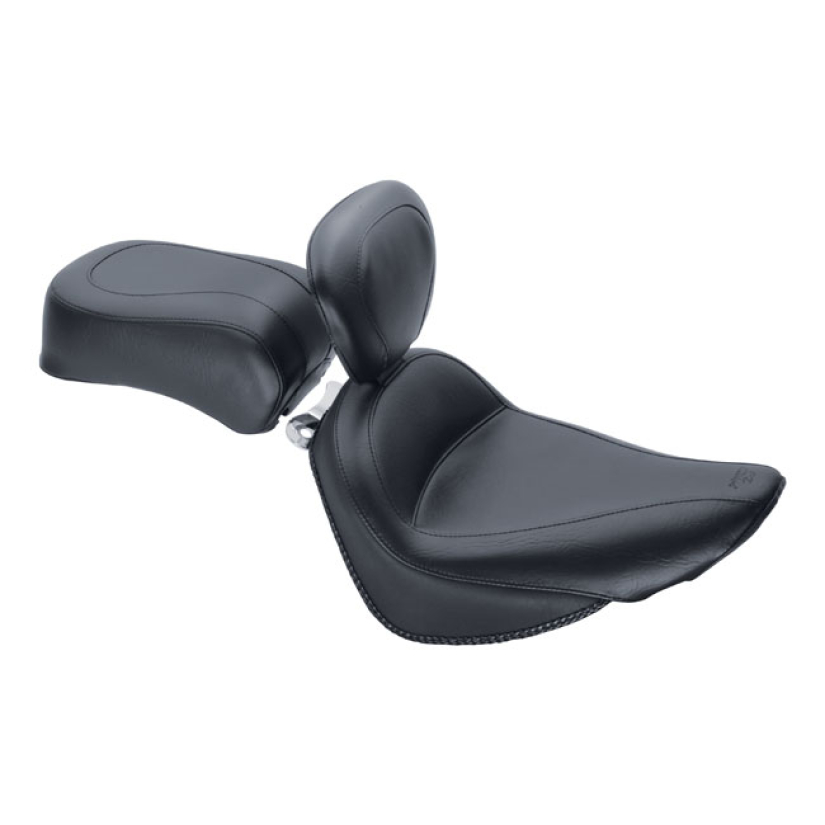 MUSTANG, STANDARD TOURING SOLO SEAT, WITH BACKREST 537156