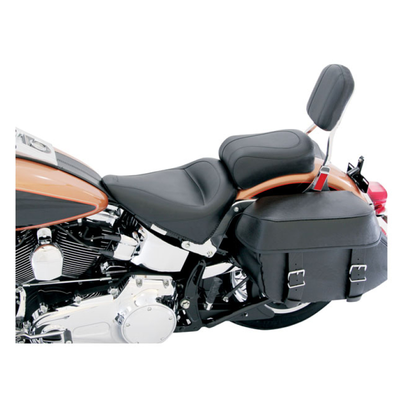 MUSTANG, STANDARD TOURING SEAT BLACK. FRONT 14" WIDE; REAR 8" WIDE. ST 537239