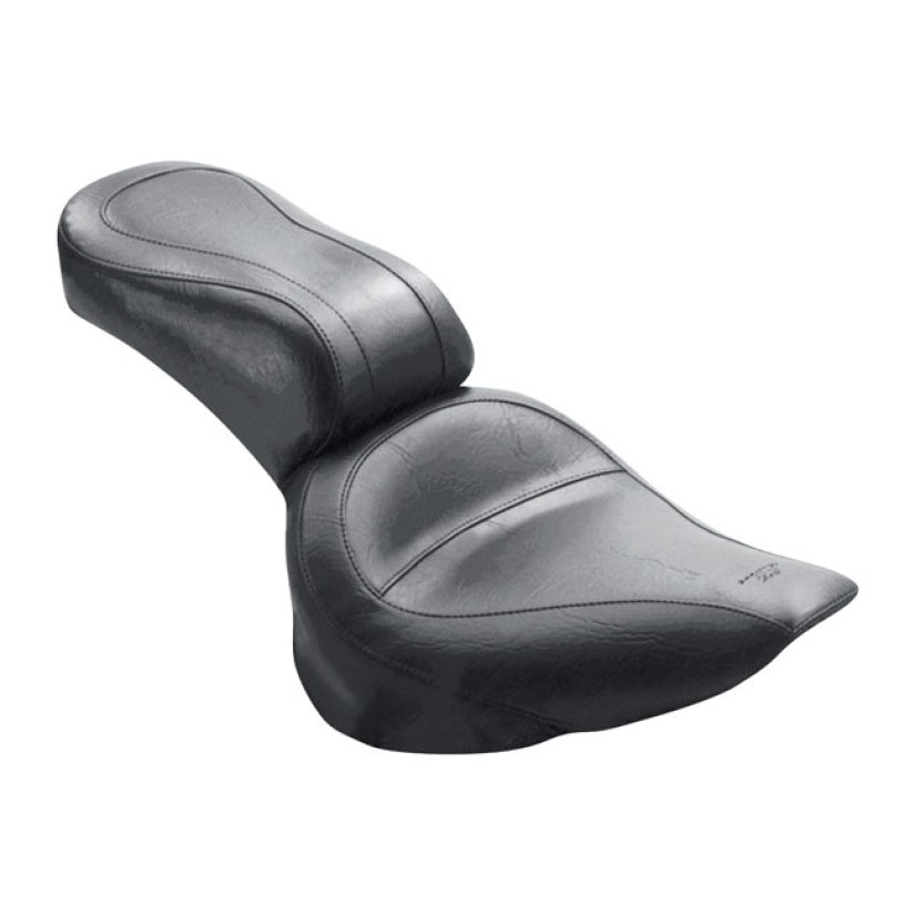 MUSTANG, STANDARD TOURING SEAT BLACK. FRONT 14" WIDE; REAR 8" WIDE. ST 537240