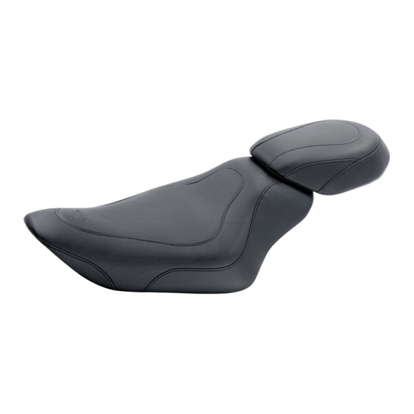 MUSTANG, TRIPPER PASSENGER SEAT BLACK. 7" WIDE. STANDARD STYLE STITCH. 537271