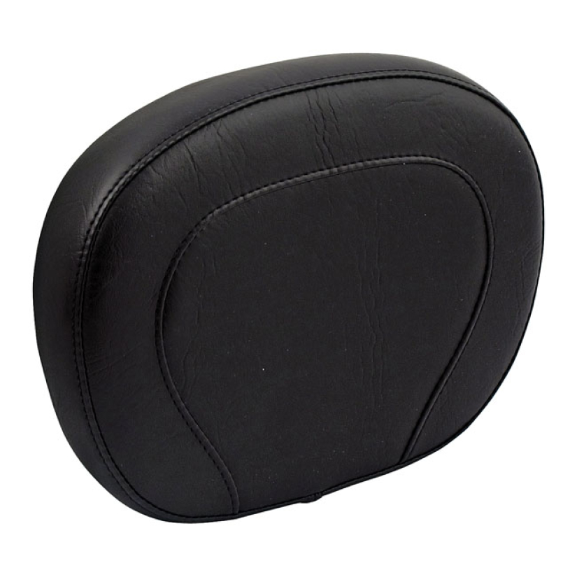 MUSTANG, OEM STYLE SISSY BAR PAD. RECESSED. BLACK BLACK. SMOOTH. THIS 537346