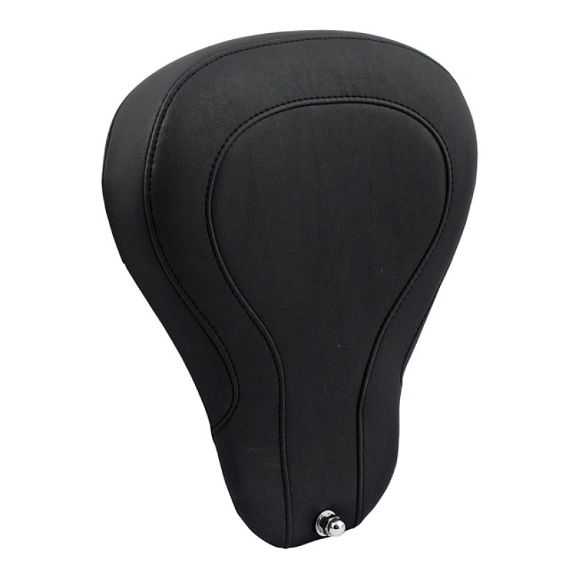 MUSTANG, SISSY BAR BACK PAD. BLACK BLACK. OEM STYLE STITCH PATTERN. WI 537348