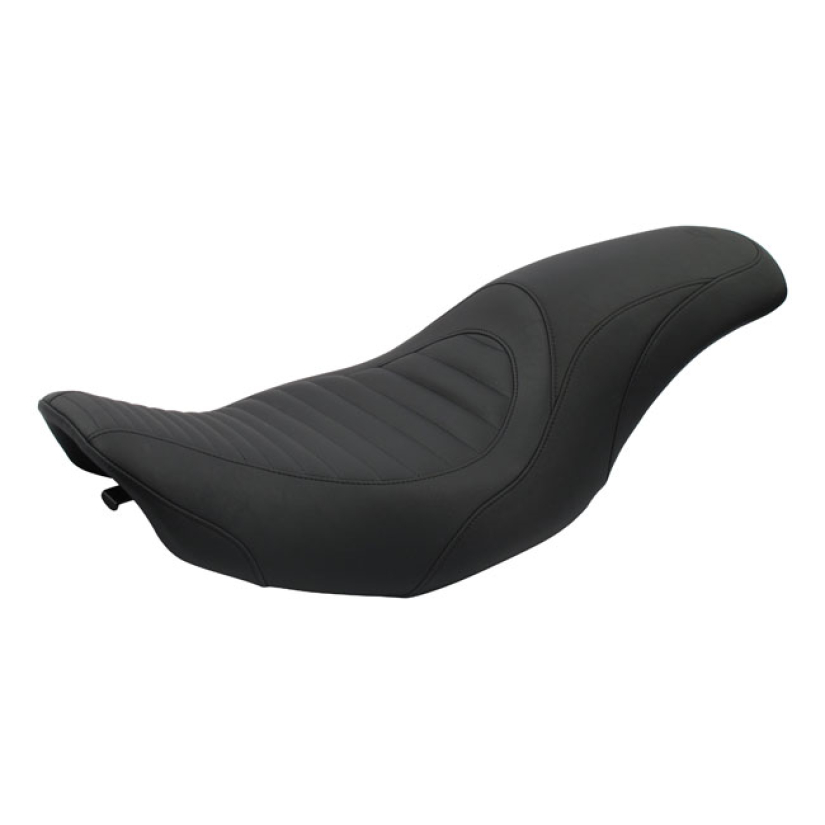 MUSTANG, TRIPPER FASTBACK 2-UP ONE-PIECE SEAT BLACK. FRONT 12" WIDE & 537456