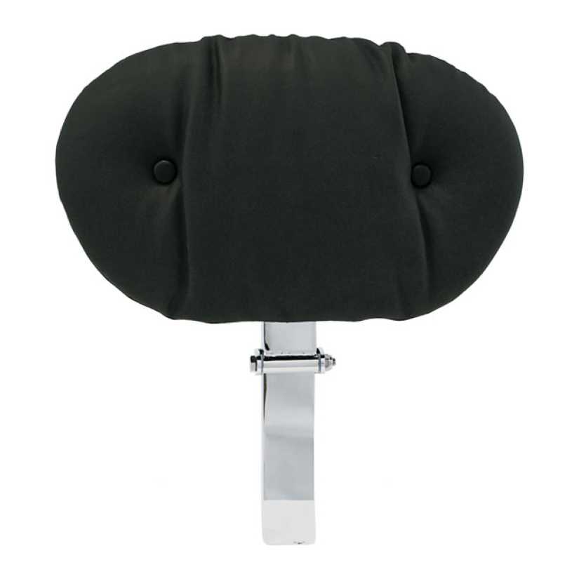 MUSTANG, RIDER BACKREST KIT. REGAL BLACK. SMOOTH. PAD DIMENSION APPROX 537513