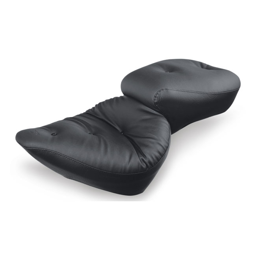MUSTANG, REGAL WIDE TOURING SEAT BLACK. FRONT WIDTH 17.5"; REAR WIDTH 537552
