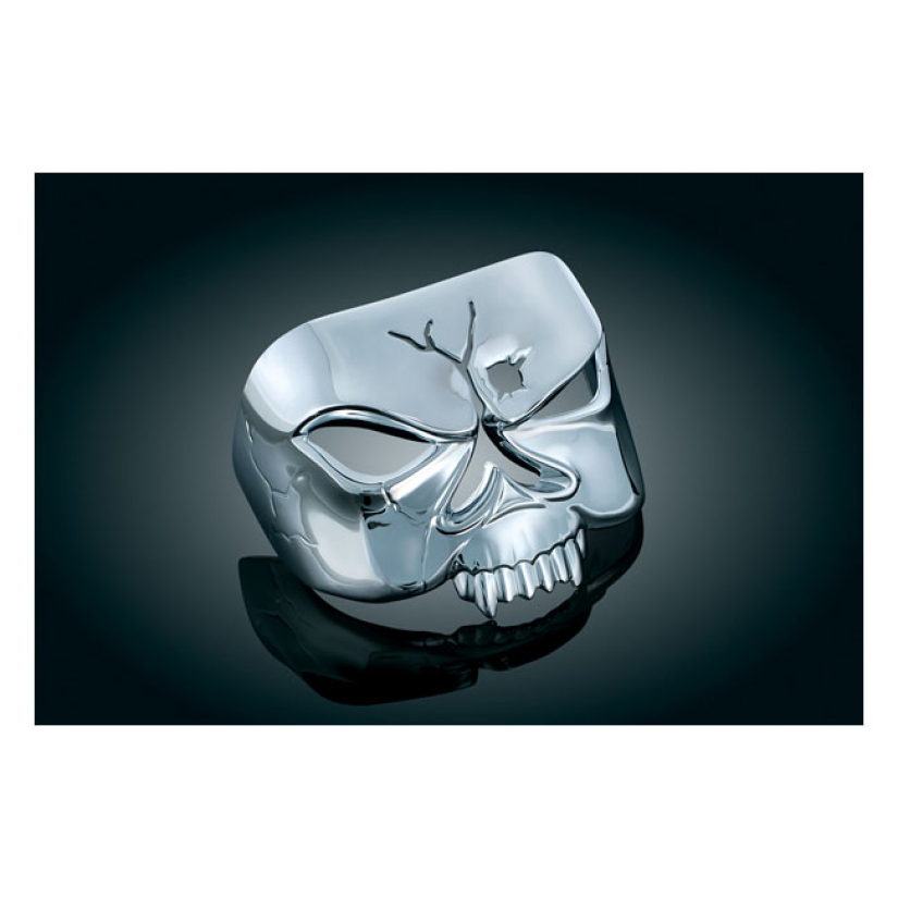 KURYAKYN, ZOMBIE TAILLIGHT COVER. CHROME MOLDED FROM THE SAME COMPOSIT 541555