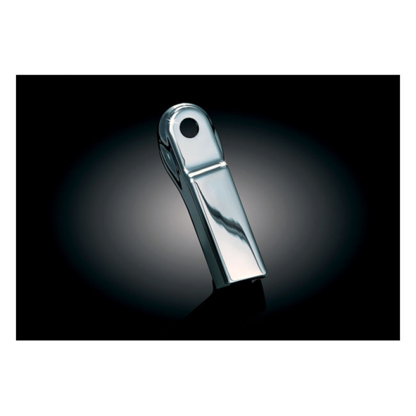 KURYAKYN, TRANSMISSION ARM SHIFT COVER. CHROME BOLT-ON TRANSMISSION SH 541646
