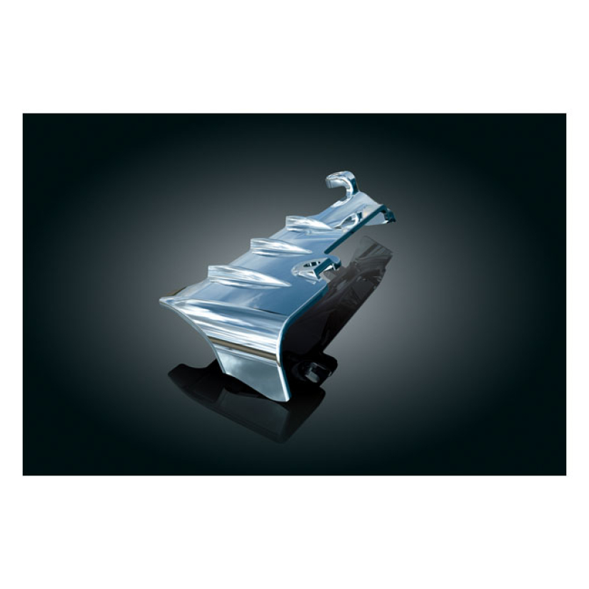KURYAKYN, REAR CYLINDER BASE COVER. CHROME COVERS THE TRANSITION BETWE 541660