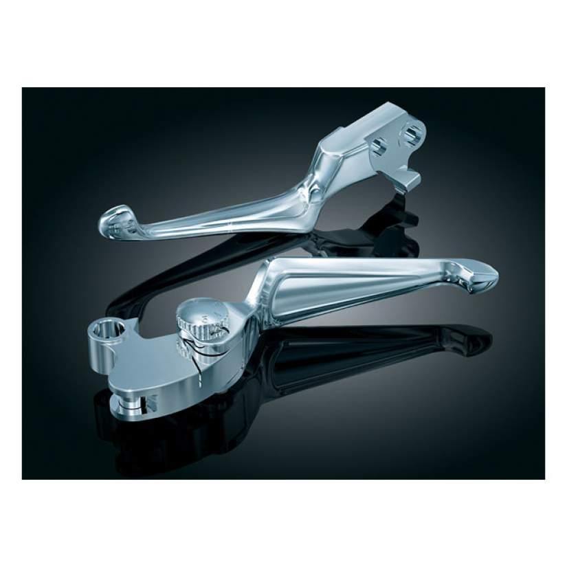 KURYAKYN, BOSS BLADES CHROME; WITH ADJUSTABLE CLUTCH & NON-ADJUSTABLE 541856