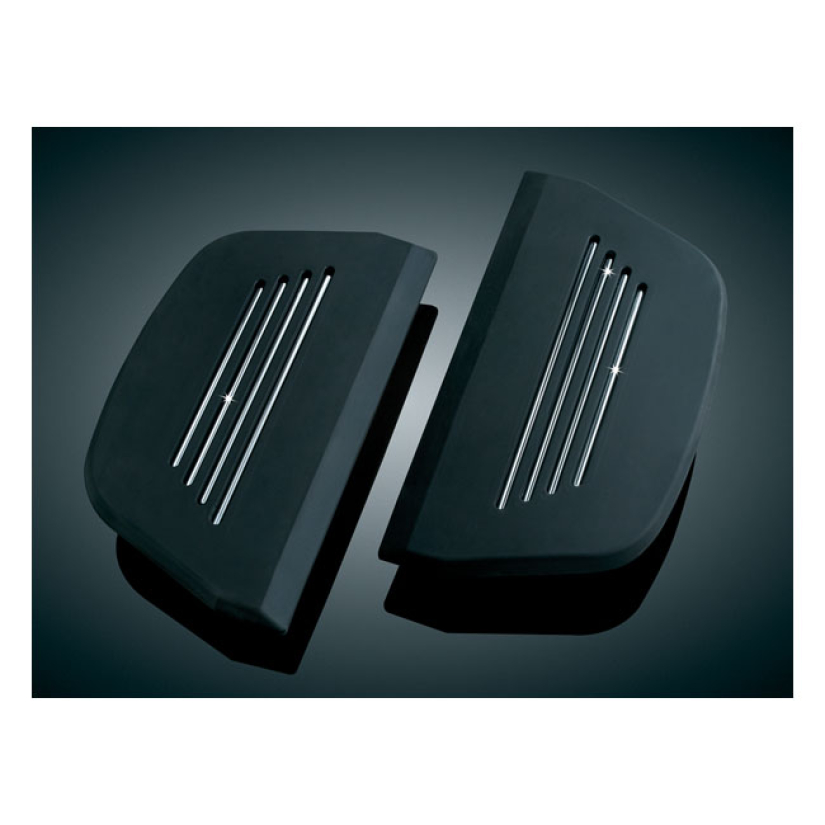 KURYAKYN, PREMIUM PASSENGER FLOORBOARD INSERTS BLACK. DIRECT REPLACEME 541964