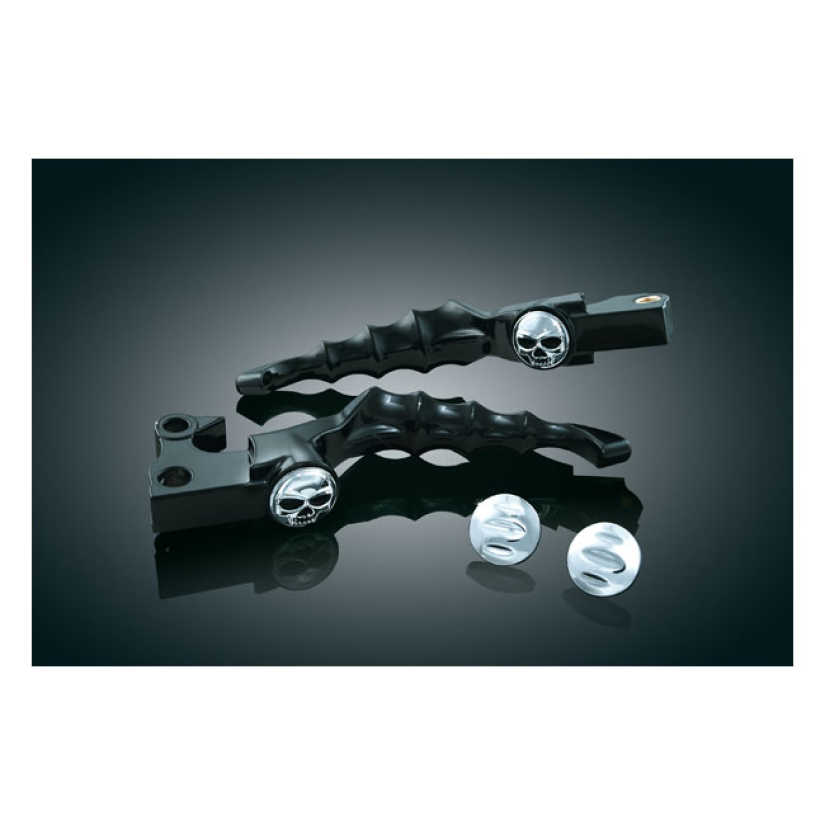 KURYAKYN, ZOMBIE LEVERS GLOSS BLACK; ERGONOMIC FINGER GROOVES WITH WID 542779