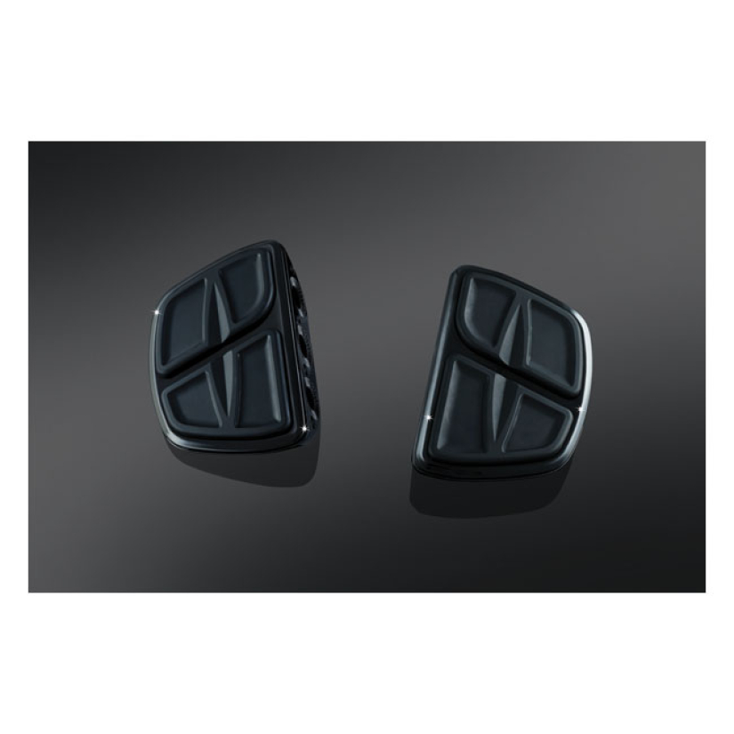 KURYAKYN, KINETIC MINI FLOORBOARD SET. GLOSS BLACK WITHOUT ADAPTERS. T 542825
