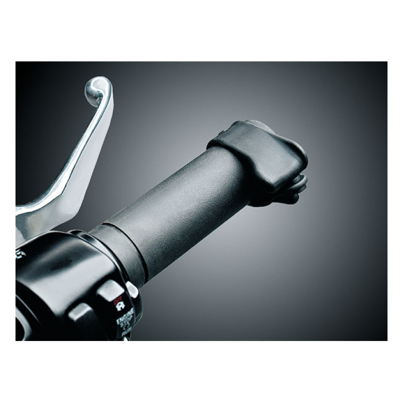 KURYAKYN, UNIVERSAL THROTTLE BOSS. BLACK FITS ANY SIZE GRIP. INSTALLS 544307