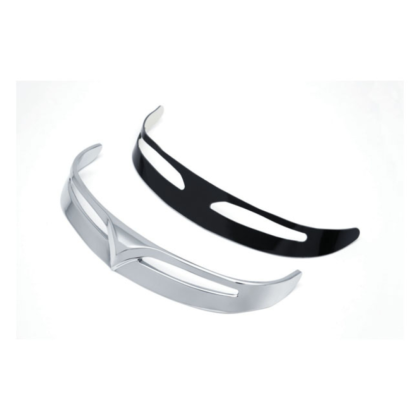 KURYAKYN, FATBOY REAR FENDER TIP. TRAILING EDGE, CHROME TRALING EDGE ( 544349