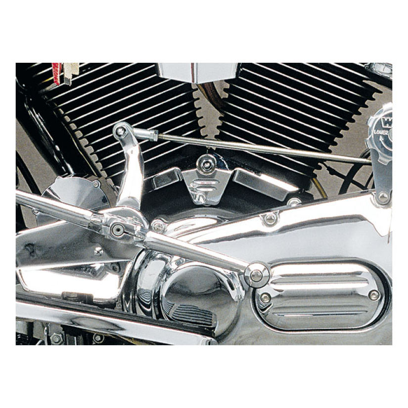 KURYAKYN, CYLINDER BASE/TIMING HOLE COVER CHROME. GREAT LOOKING CYLIND 544562