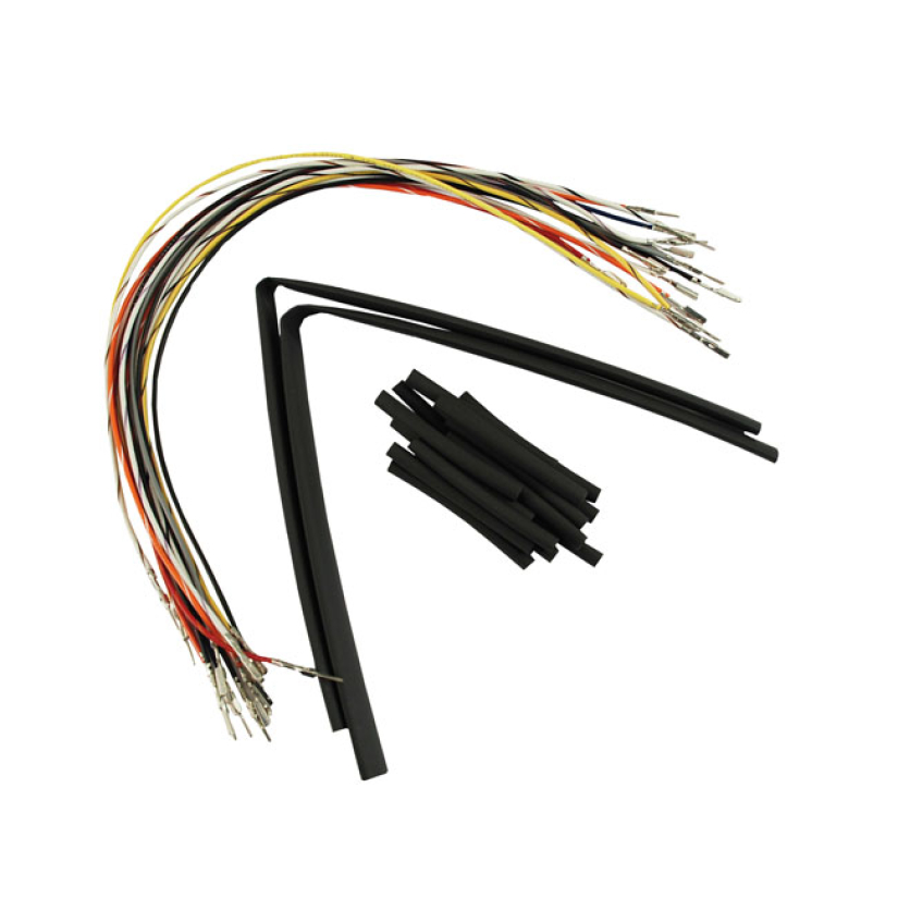 NAMZ, HANDLEBAR WIRING EXTENSION KIT. +15" INCL. 6 RIGHT & 8 LEFT WIRE 548233