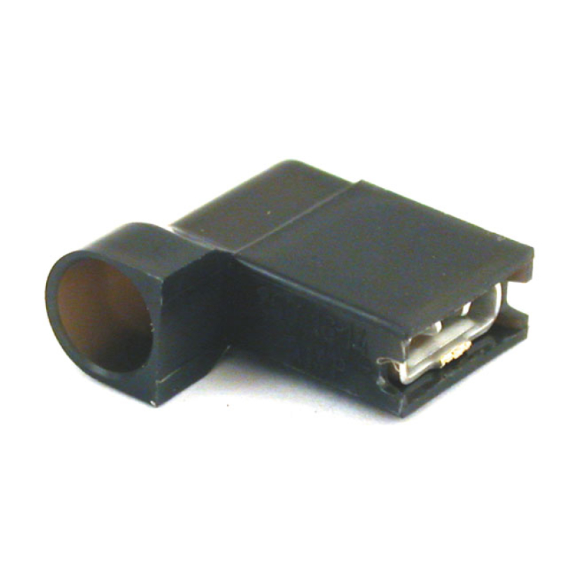 NAMZ 1/4" FEMALE SLIDE-ON FLAG TERMINAL, INSULATED 548328