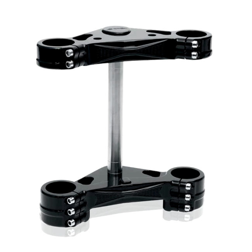 REBUFFINI, ''INDIANAPOLIS'' TRIPLE TREE KIT FOR V-ROD. BLACK 549074
