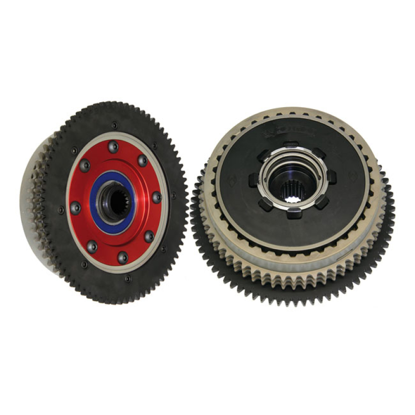 EVOLUTION INDUSTRIES, CLUTCH BASKET. 56T - ONE-PIECE FORGED 7075 HARD 552021