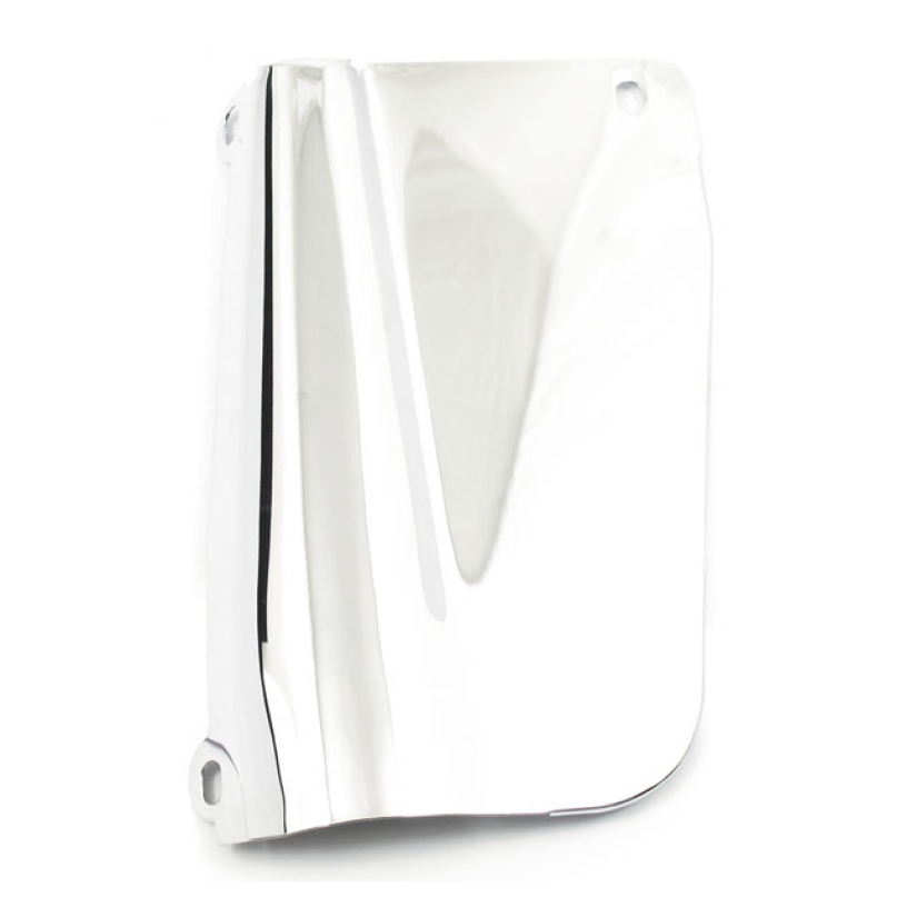 BACK PANEL FORK. LEFT SIDE. CHROME OEM REPLACEMENT REFERENCE 46281-49; 555761