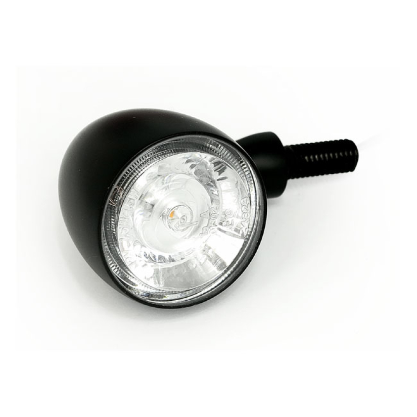 KELLERMANN, BULLET 1000 POSITION LIGHT TURN SIGNAL. BLACK WITH WHITE L 558141
