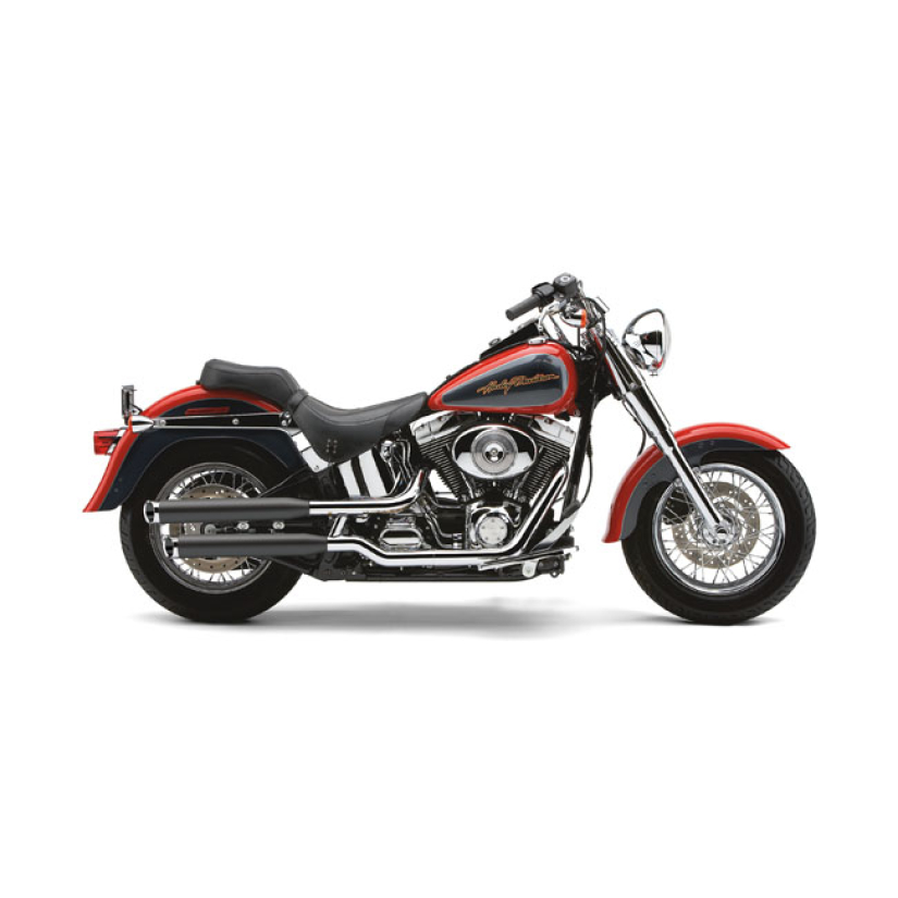 COBRA, 3" SLIP-ON MUFFLERS. BLACK 558151