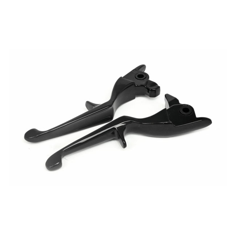 KURYAKYN, TRIGGER LEVERS GLOSS BLACK 17-20 FLT/TOURING; 19-20 TRIKES ( 558850