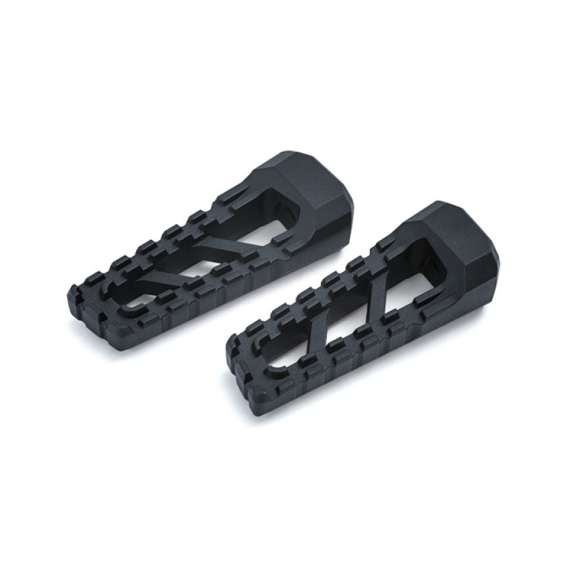 KURYAKYN, RIOT FOOTPEG. SATIN BLACK MX MOTOCROSS STYLING MAKES THESE C 558855