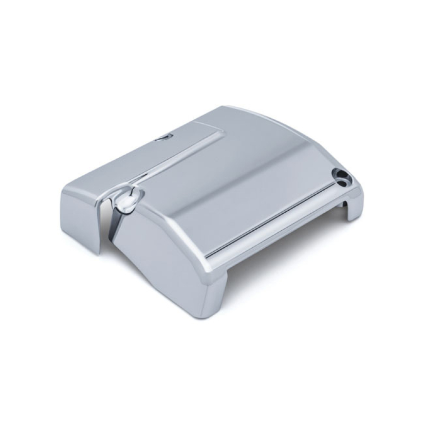 KURYAKYN, PRECISION TRANSMISSION TOP COVER CHROME; ALUMINUM; BOLTS DIR 558939