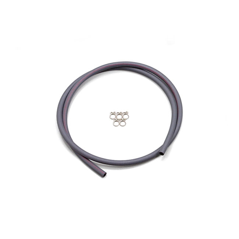DUAL LAYER FUEL HOSE KIT, 4MM ID ''- BLACK - INCL. 5 HOSE CLAMPS - 4 559279