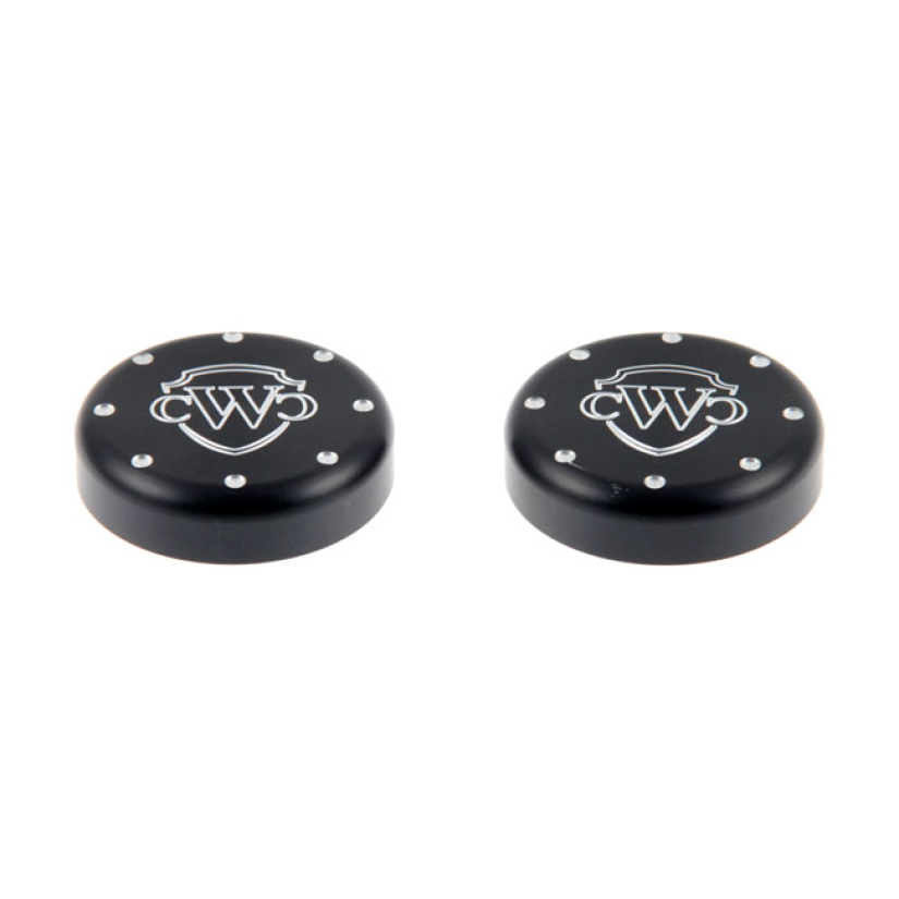 CULT-WERK, 2-PIECE FORK TUBE CAP BOLT COVER KIT. L 559338