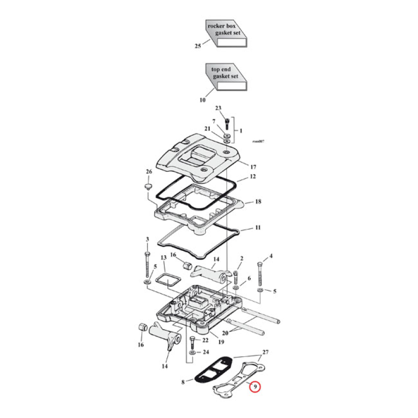 COMETIC GASKETS, RCKR CVR LEFT, FIBER 561238